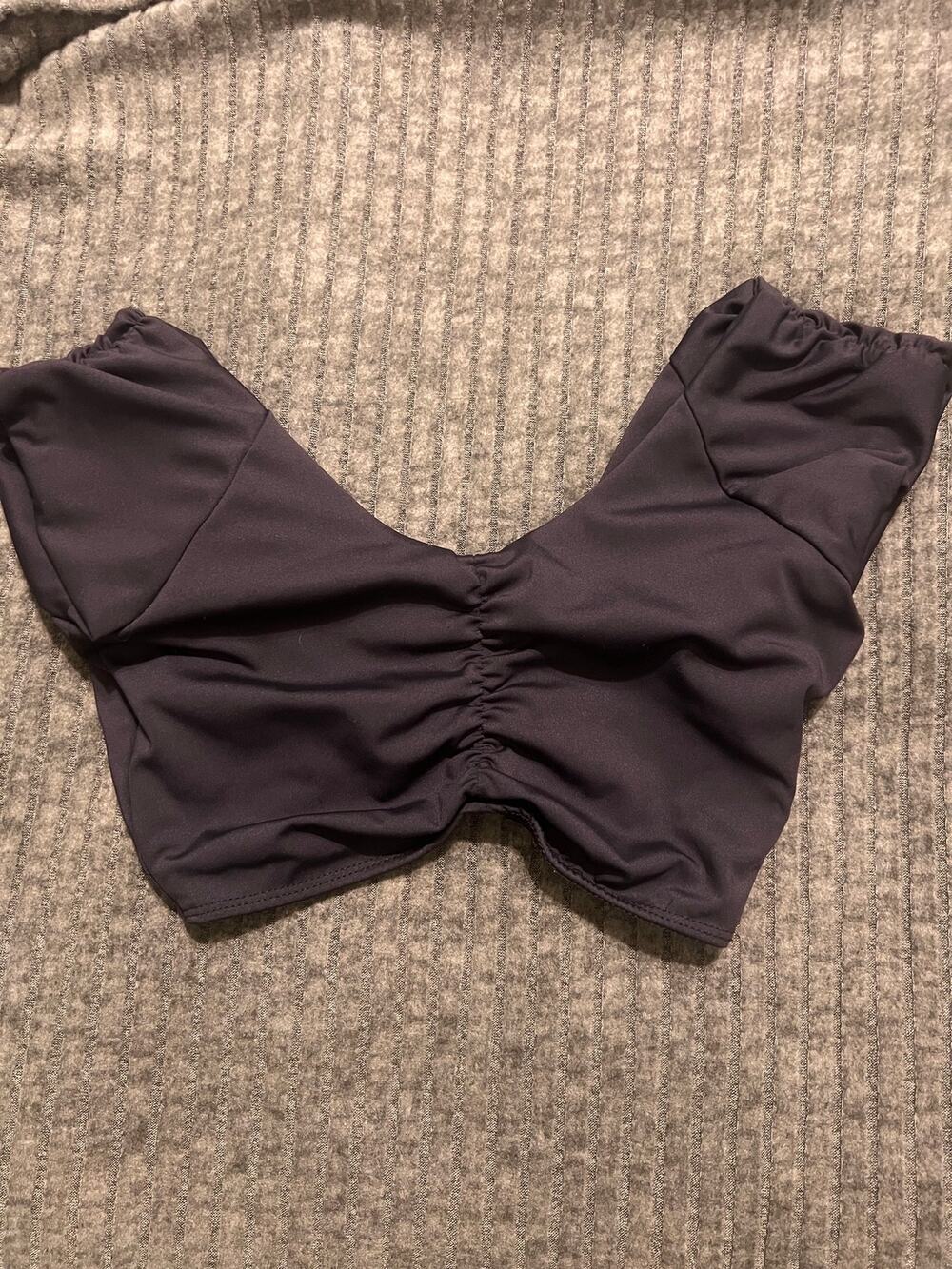 Tiger Friday Charmed Crop Top Black Adult Small Dancewear